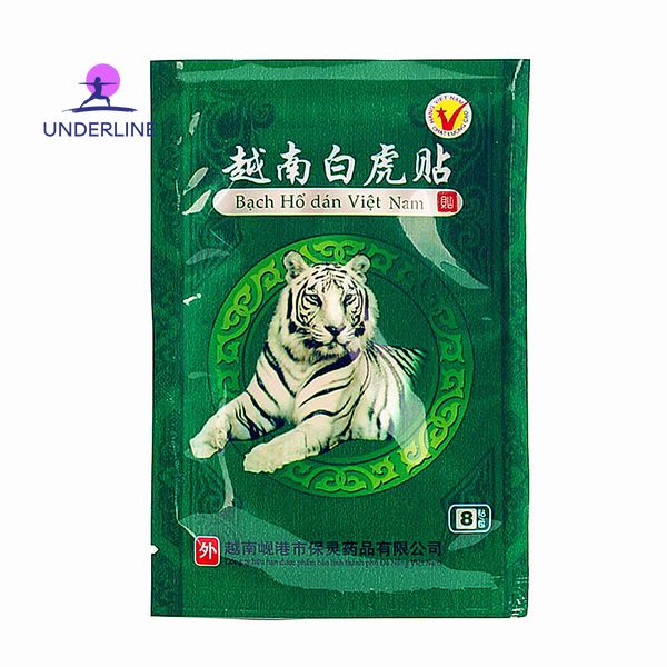 Лікувальні пластирі для суглобів Зелений тигр (8 шт.) PT18 фото
