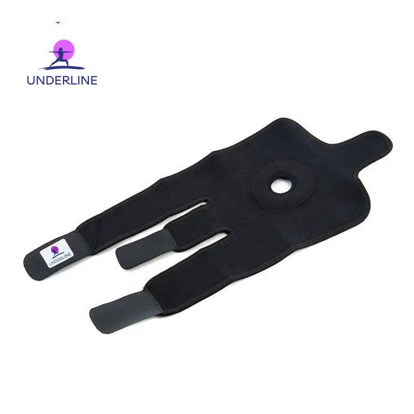 Бандаж для коленного сустава неопреновый Underline универсальный Black A0017-AB фото