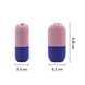 Силіконовий ролик для масажу обличчя з льодом FD020-Pink фото 2