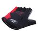 Велосипедные перчатки Robesbon гелевые беспалые велоперчатки Black-Red BH05-M фото 3