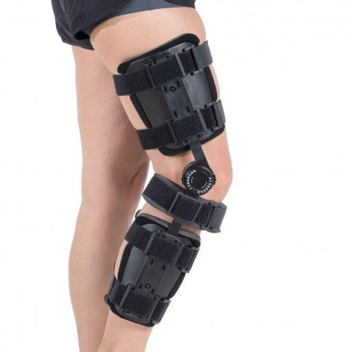 Ортез на коленный сустав с регулировкой длины и угла сгибания SL-09B SL-09В фото