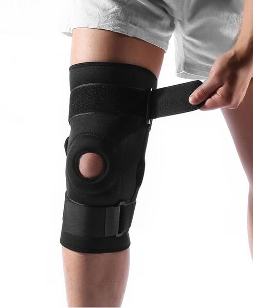 Бандаж для колена с шарнирами Kyncilor универсальный Black AB011-M фото