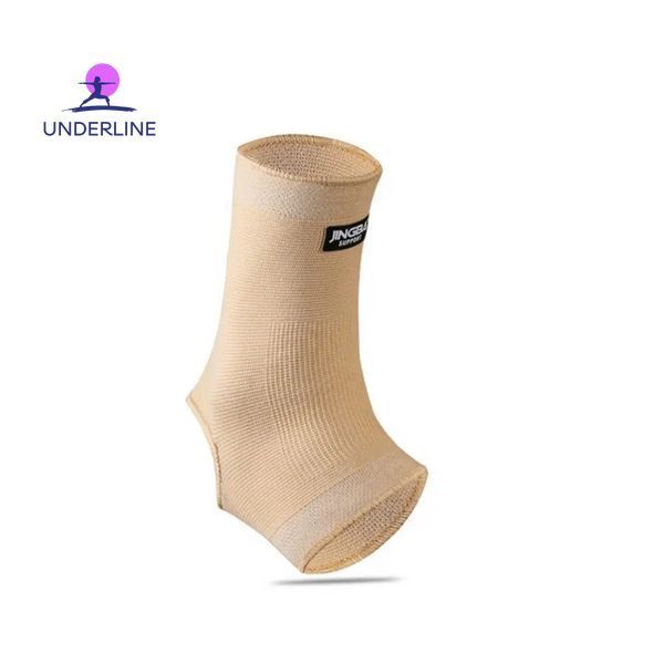 Компресійний бандаж для гомілковостопного суглоба Jingba AB121-M-beige фото
