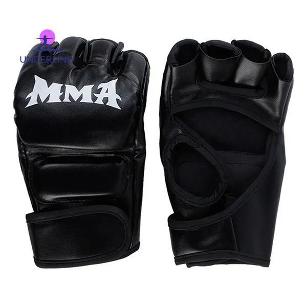 Тренувальні Рукавички MMA для дорослих FG01-Black фото