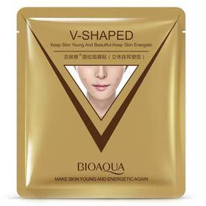 Маска для подтягивания овала лица V-Shaped от BIOAQUA PT09 фото