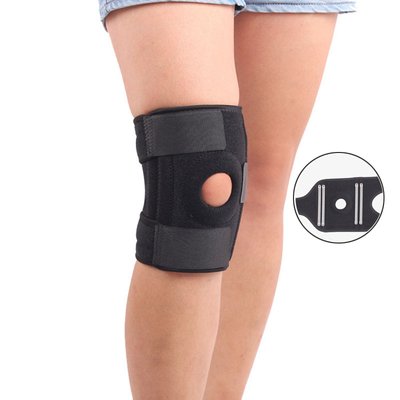 Активный бандаж для колена на липучках и 4 боковыми вставками Kyncilor W0042 фото