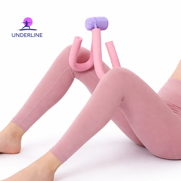 Тренажер для ног Бабочка OPP leg beauty device Розовый FB11 фото