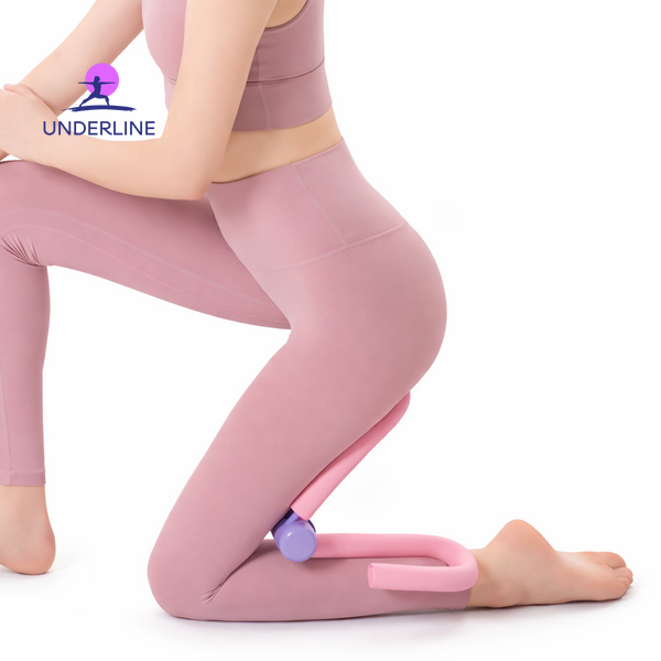 Тренажер для ног Бабочка OPP leg beauty device Розовый FB11 фото