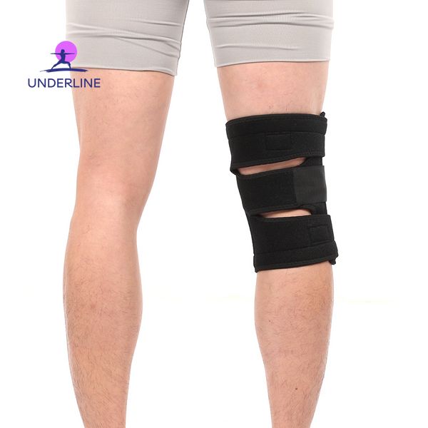 Активний бандаж для коліна на липучках та 4 бічними вставками Kyncilor W0042 фото
