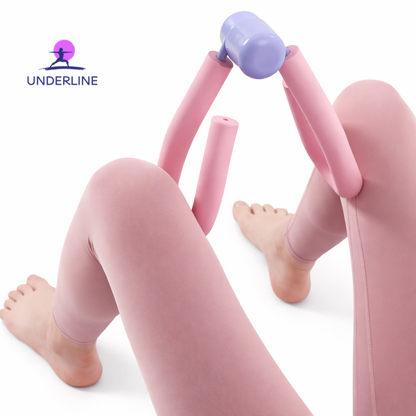 Тренажер для ног Бабочка OPP leg beauty device Розовый FB11 фото