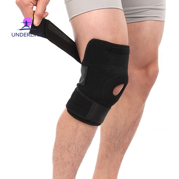 Активный бандаж для колена на липучках и 4 боковыми вставками Kyncilor W0042 фото