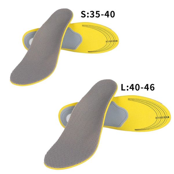 Спортивні ортопедичні устілки з супінатором від плоскостопості з п'ятковим амортизатором (2 шт.) ST03-35-40 фото
