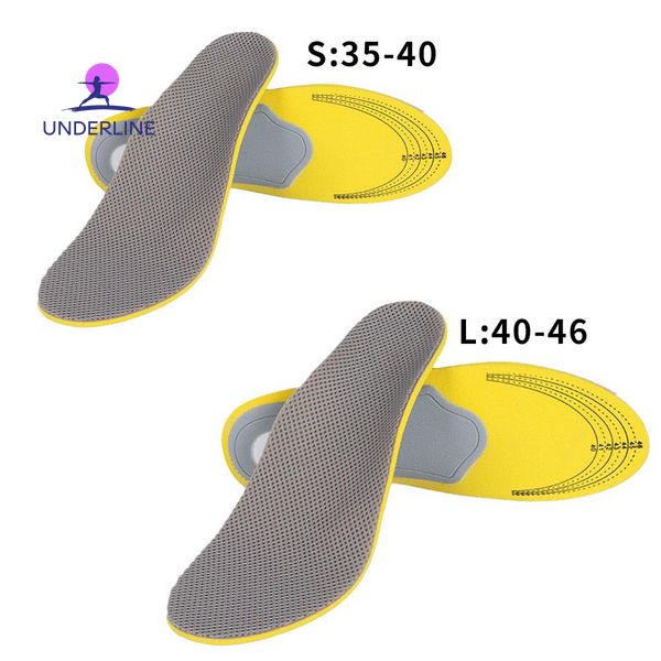 Спортивні ортопедичні устілки з супінатором від плоскостопості з п'ятковим амортизатором (2 шт.) ST03-35-40 фото