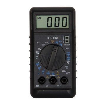 Цифровой мультиметр мини-формата для измерения напряжения и тока DT182 DT182 фото