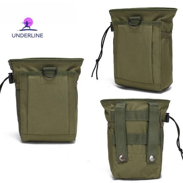 Тактическая водонепроницаемая поясная сумка MOLLE B-079-Green фото
