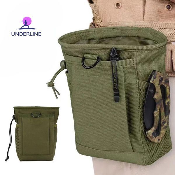 Тактическая водонепроницаемая поясная сумка MOLLE B-079-Green фото