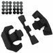 Набір амортизаційних подушок Memory Foam для тактичного шолома FAST/MICH/ACH B-0102-black фото 2