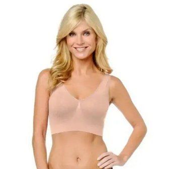 Безшовний бюстгальтер Ahh Bra без кісточок і застібок AB070-XXL-beige фото