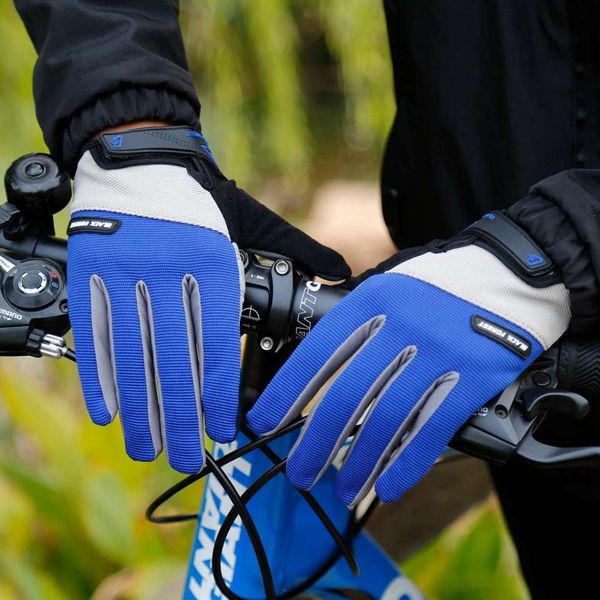 Велоперчатки Kyncilor чорно-сині BH06-blue-XL фото
