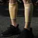 Дышащий бандаж на голень с эластичной компрессионной поддержкой JINGBA JB015-beige фото