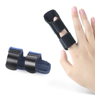 Шина - фіксатор для пальців рук при розтяганнях, забитих місцях, переломах, універсальний розмір AB029 фото