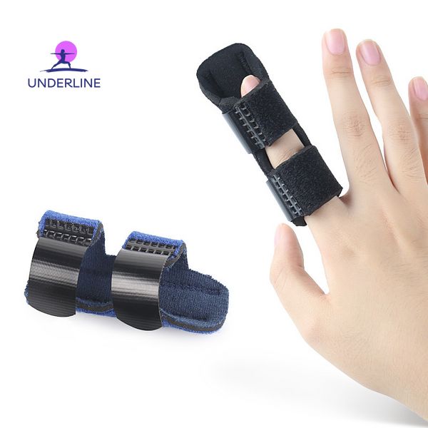 Шина - фиксатор для пальцев рук при растяжениях, ушибах, переломах, универсальный размер AB029 фото