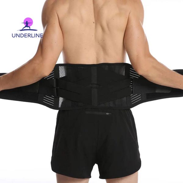 Поперековий ремінь з еластичними пластинами для чоловіків та жінок на спину GS4206-S фото