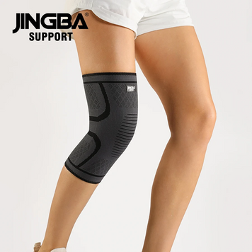 Эластичный компрессионный бандаж на колено Jingba Support JB06-XL фото