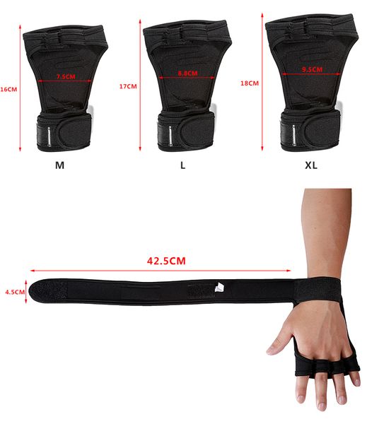 Перчатки для спорта с фиксатором запястья Kyncilor A0051-L фото