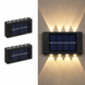 Комплект із 2 LED світильників на сонячних батареях IP65 EG042 фото 1