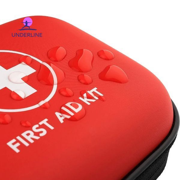 Порожня сумка для зберігання медичної першої допомоги Sanke Small PU EVA A007-Red-17/12/5 фото