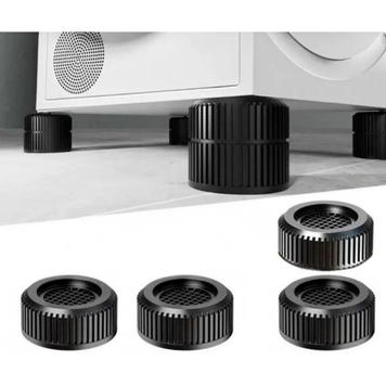 Усиленные антивибрационные подставки для мебели AC036-black фото